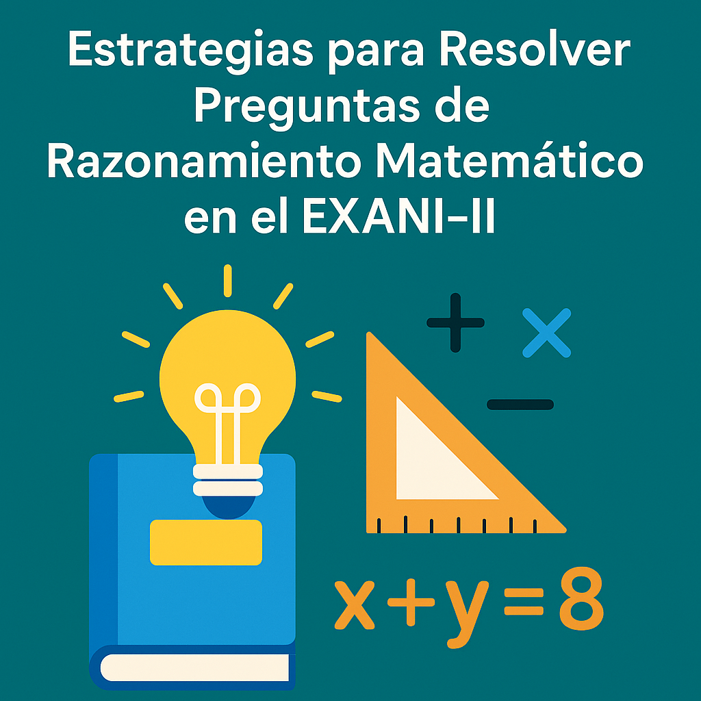 Domina el razonamiento matemático en el EXANI-II 📘 con estrategias, ejemplos y tips prácticos para subir tu puntaje.